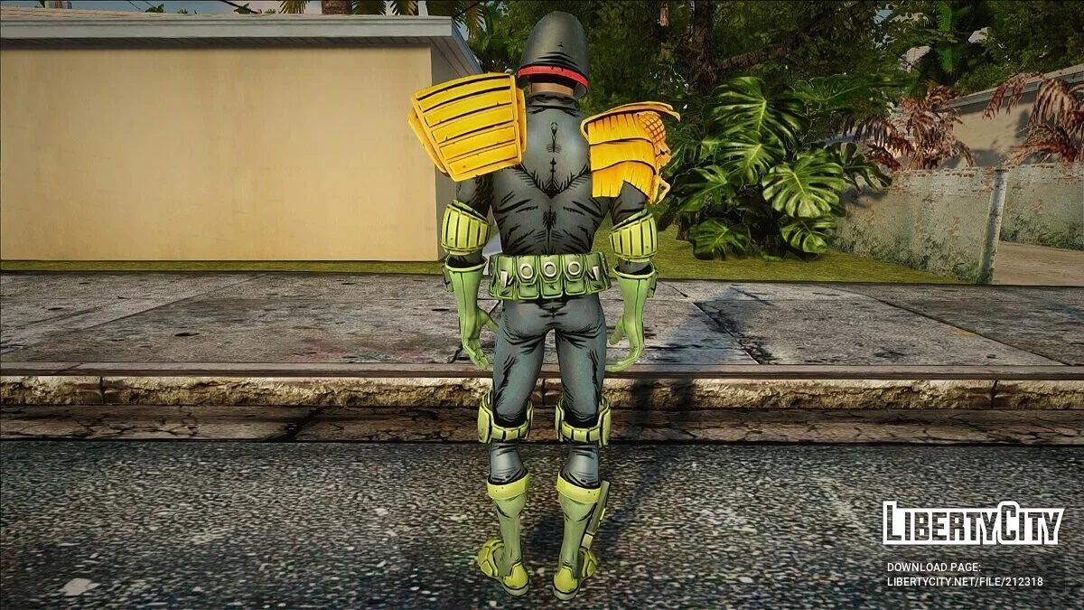 Judge Dredd from Crime Files / GTA San Andreas