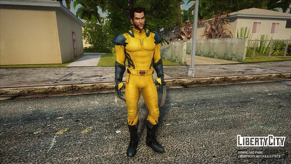 Wolverine Deadpool And Wolverine / GTA San Andreas