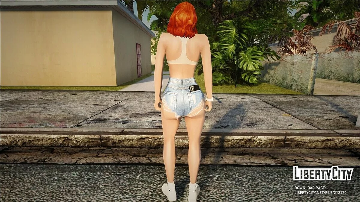 Kulit wanita dalam pakaian seksi / GTA San Andreas
