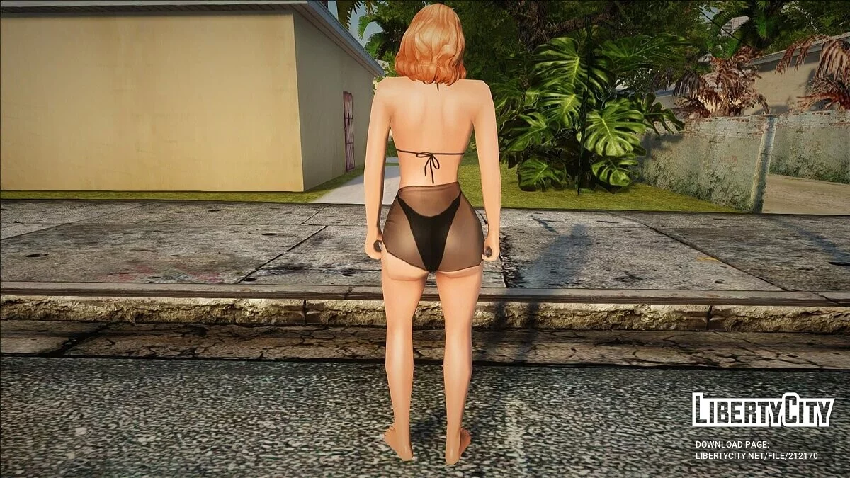 Kulit wanita dalam pakaian seksi / GTA San Andreas