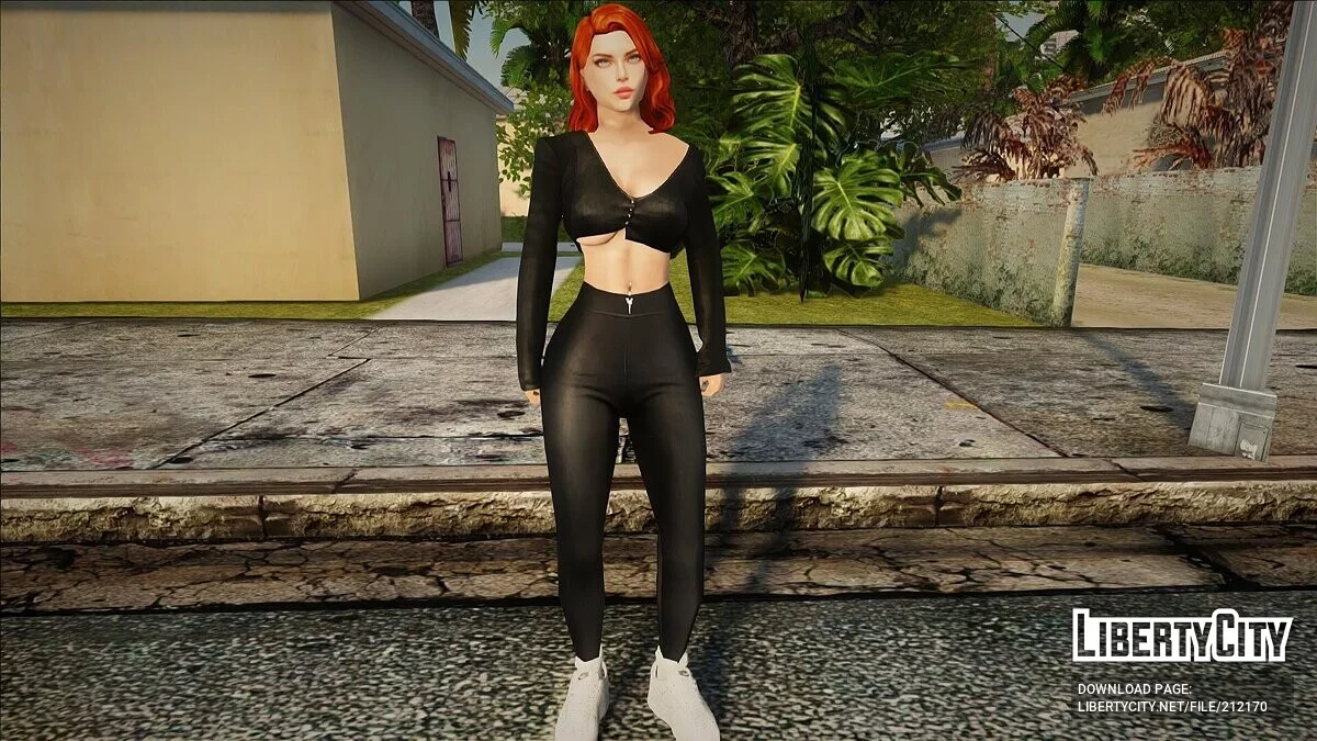 Kulit wanita dalam pakaian seksi / GTA San Andreas