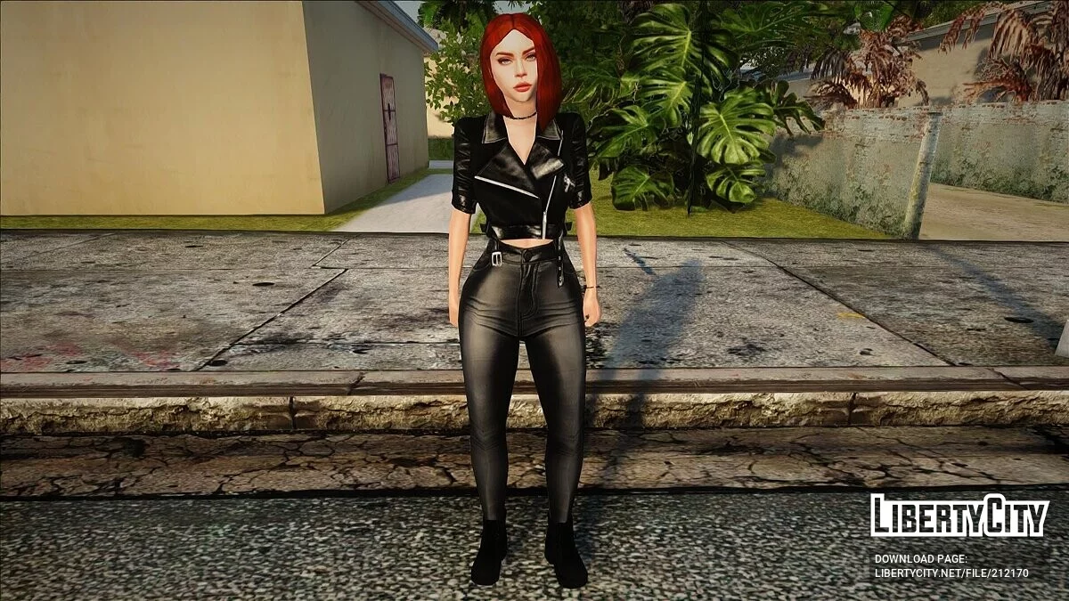 Kulit wanita dalam pakaian seksi / GTA San Andreas