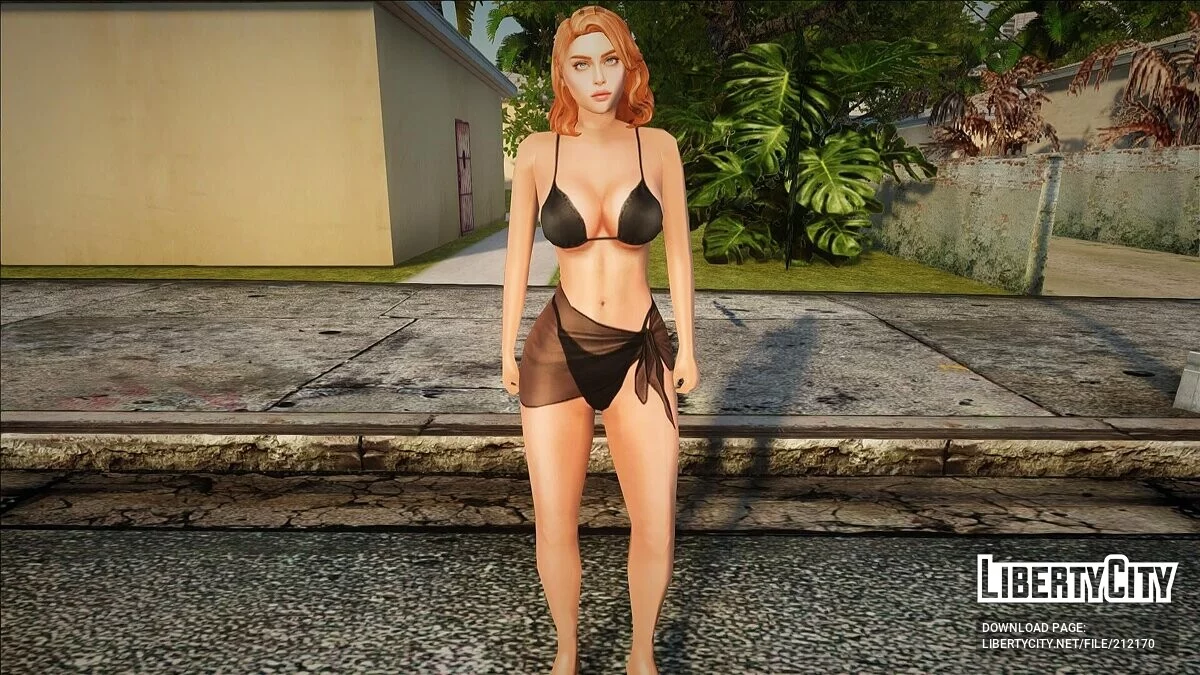 Kulit wanita dalam pakaian seksi / GTA San Andreas
