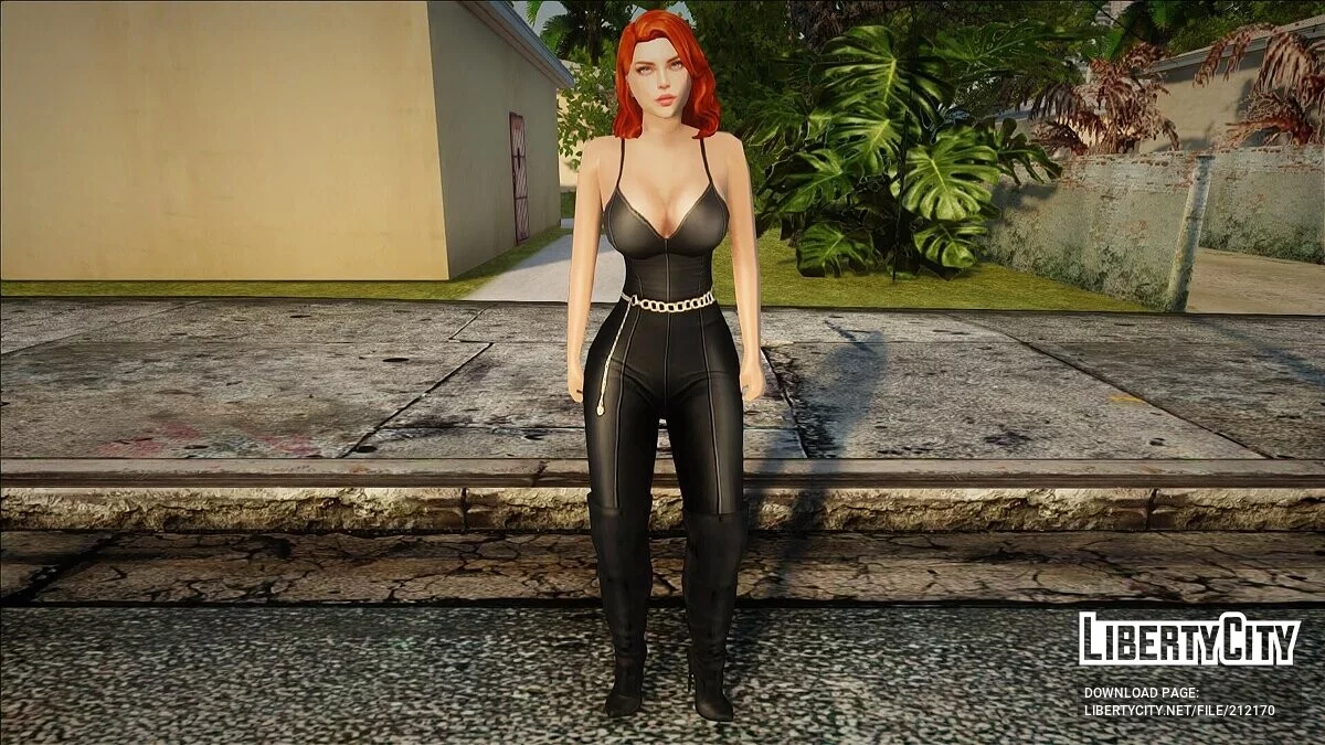 Kulit wanita dalam pakaian seksi / GTA San Andreas