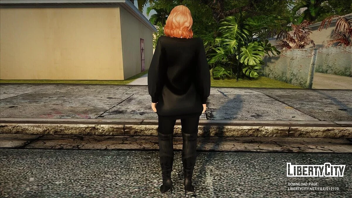 Kulit wanita dalam pakaian seksi / GTA San Andreas