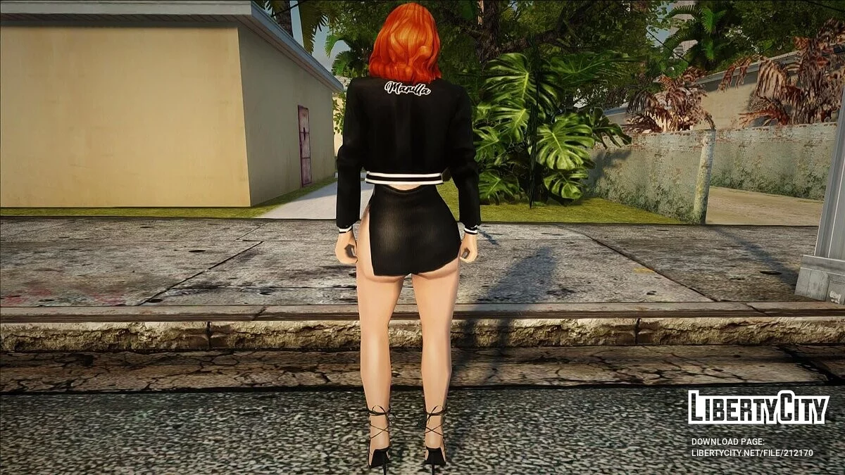 Kulit wanita dalam pakaian seksi / GTA San Andreas