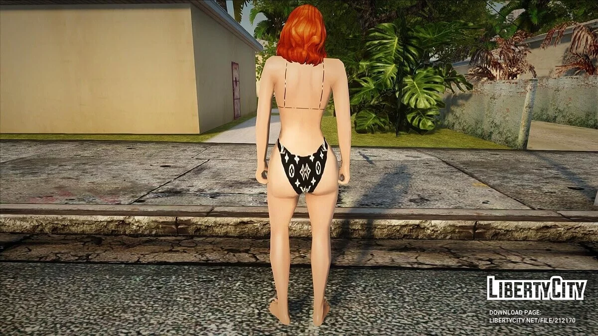 Kulit wanita dalam pakaian seksi / GTA San Andreas