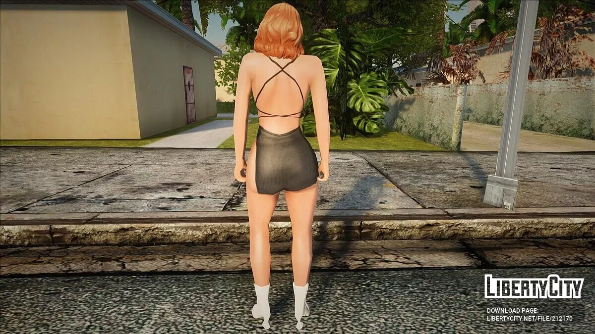 Kulit wanita dalam pakaian seksi / GTA San Andreas