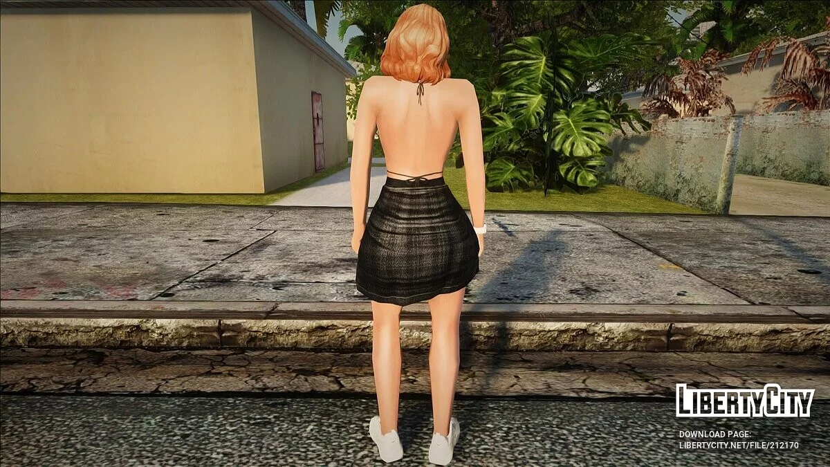 Kulit wanita dalam pakaian seksi / GTA San Andreas