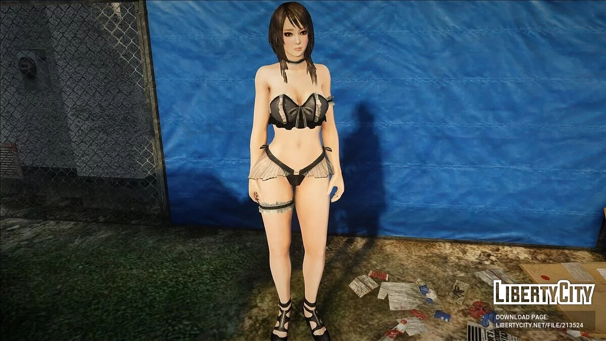 Юрі Кодзуката з Fatal Frame 5 в сексуальному вбранні / GTA San Andreas