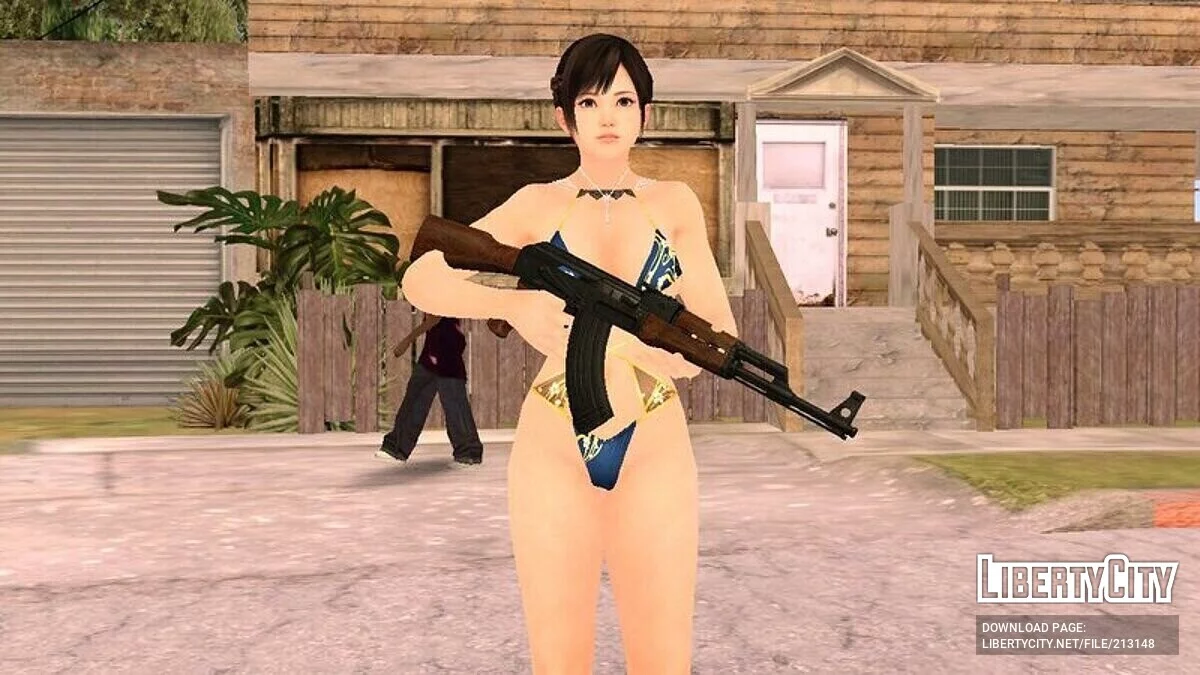 DOAXVV中的泳装Kokoro / GTA San Andreas
