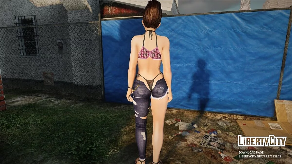 Лей-Фанг з DOAXVV - Skinny Shark Chanel / GTA San Andreas