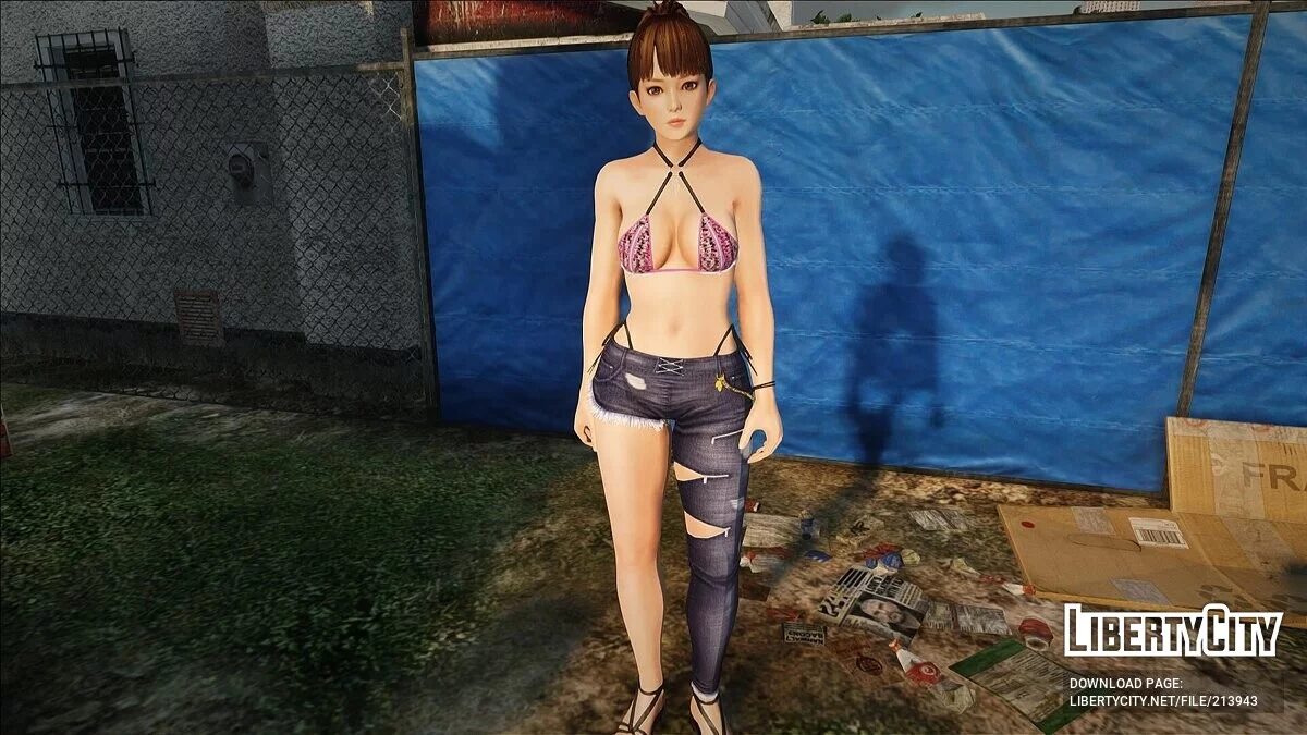 Лей-Фанг з DOAXVV - Skinny Shark Chanel / GTA San Andreas