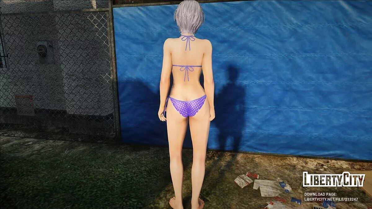 Shizuku de DOAXVV con bikini sexy / GTA San Andreas