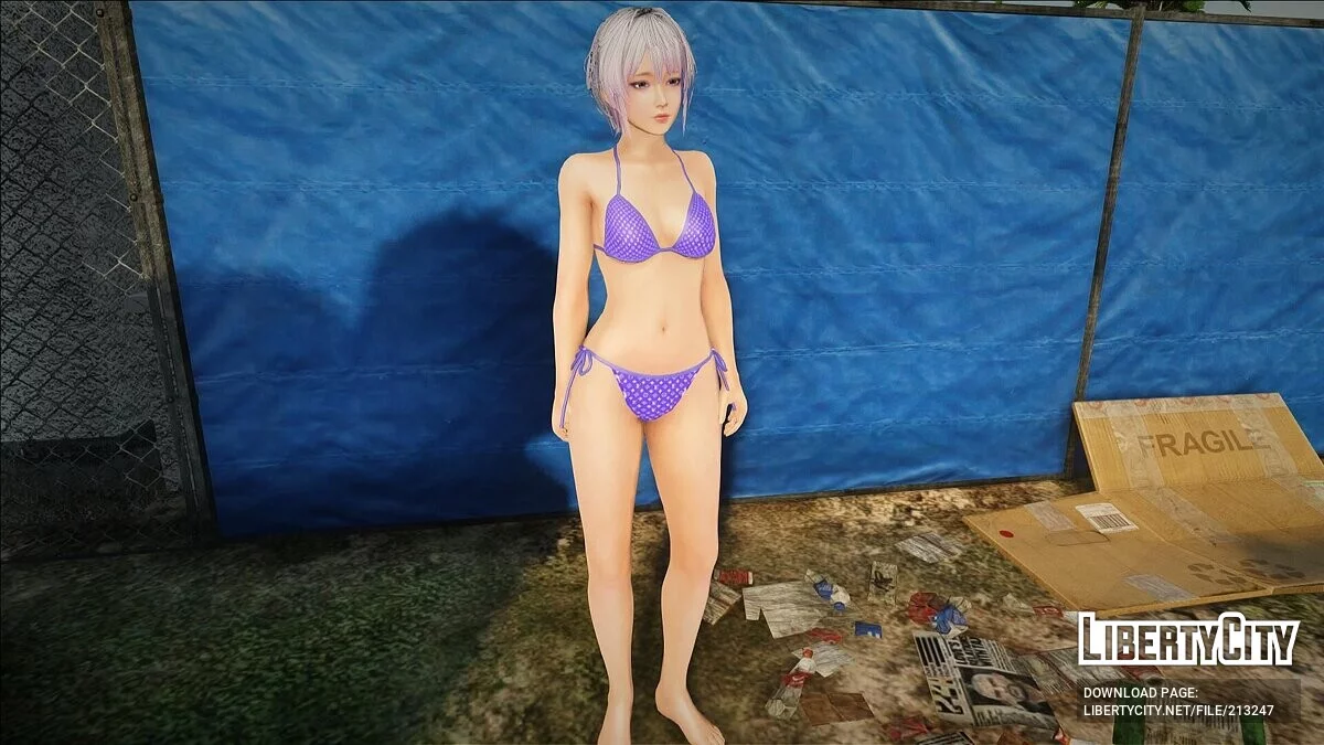 Shizuku de DOAXVV con bikini sexy / GTA San Andreas