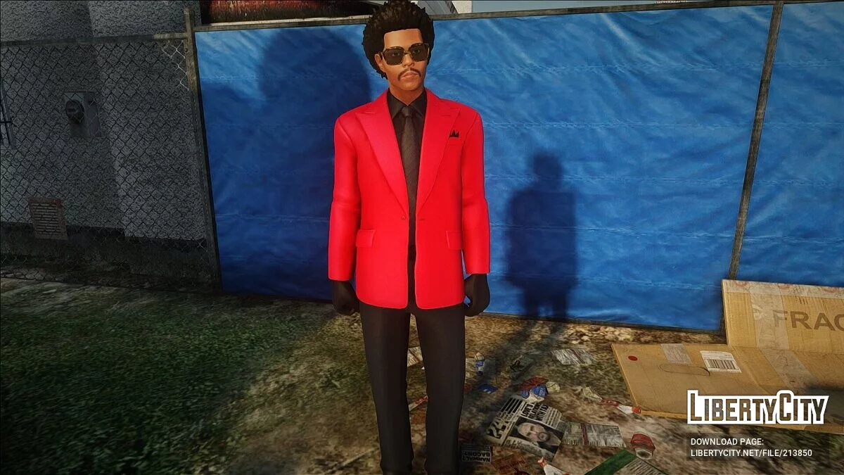The Weeknd de Fortnite / GTA San Andreas
