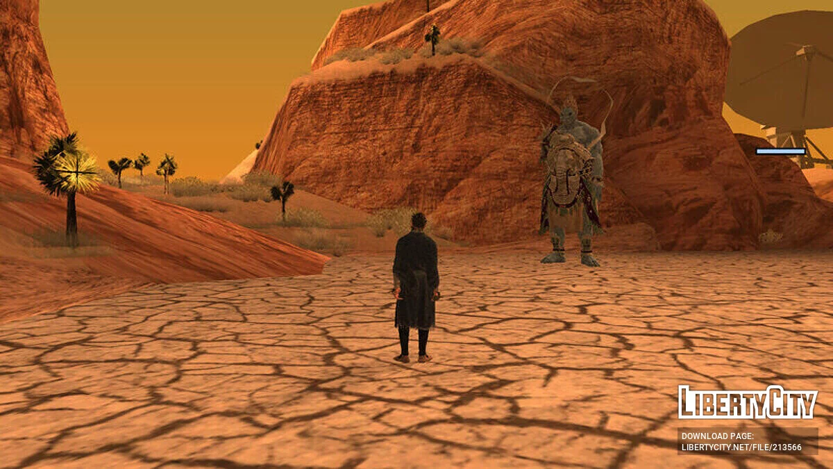 Wukong and Jingu Bang (from Black Myth: Wukong) / GTA San Andreas