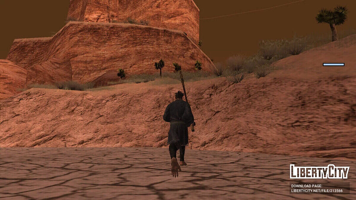 Wukong and Jingu Bang (from Black Myth: Wukong) / GTA San Andreas