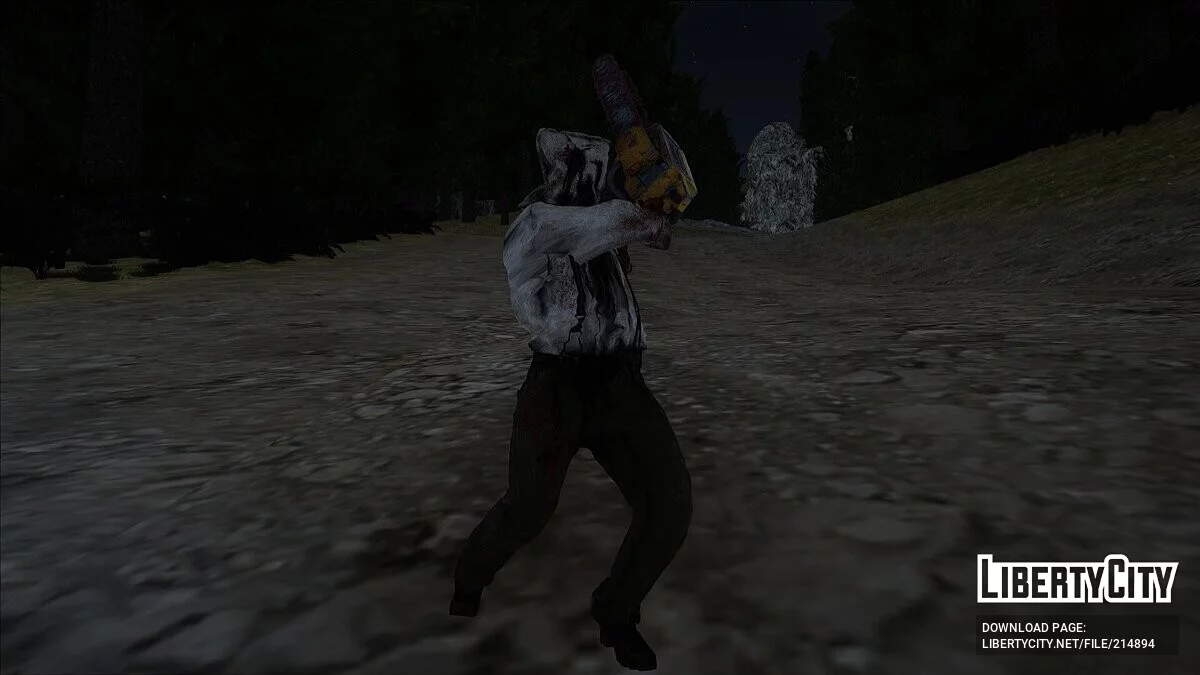 Бензопильник (доктор Сальвадор) з Resident Evil 4 Remake / GTA San Andreas