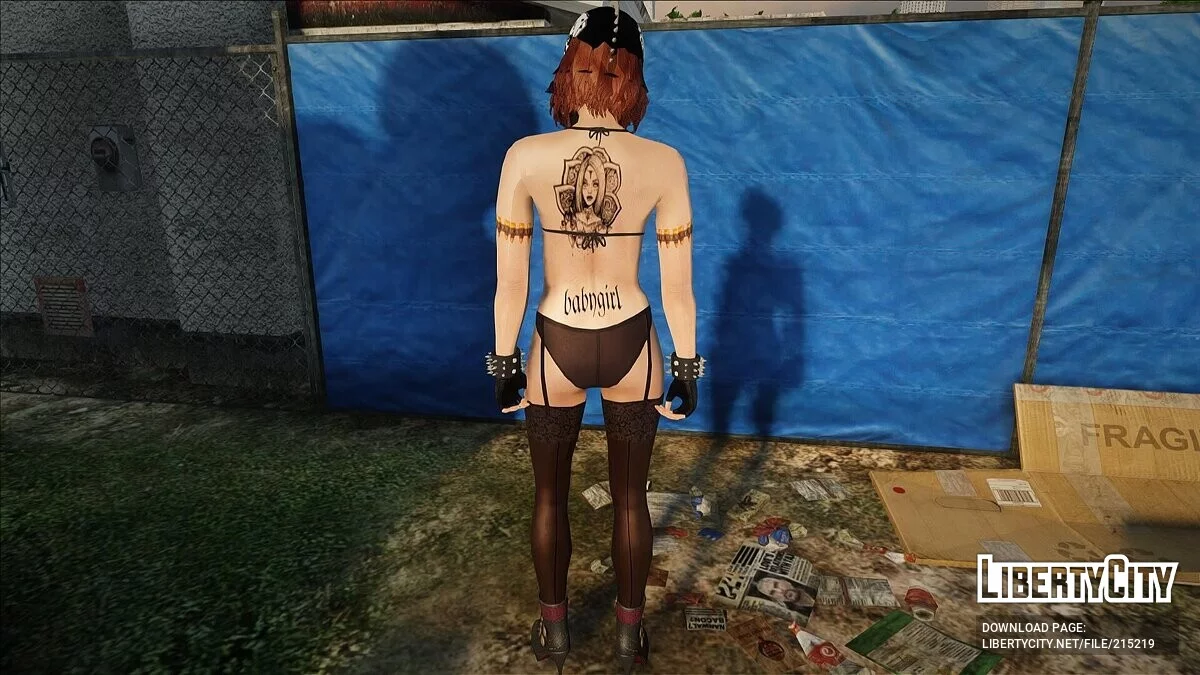 Two female Halloween skins / GTA San Andreas