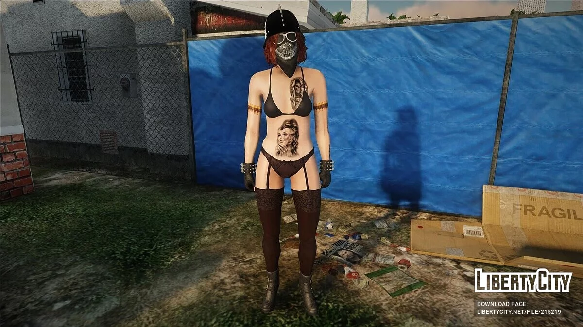 Two female Halloween skins / GTA San Andreas