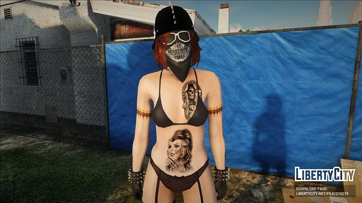 Two female Halloween skins / GTA San Andreas