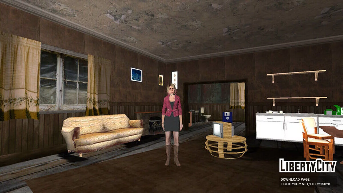 James and Maria from Silent Hill 2 Remake / GTA San Andreas