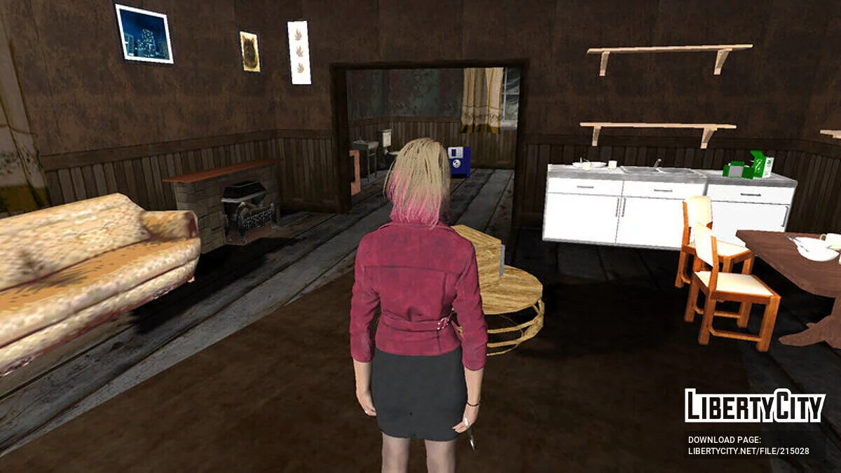 James and Maria from Silent Hill 2 Remake / GTA San Andreas