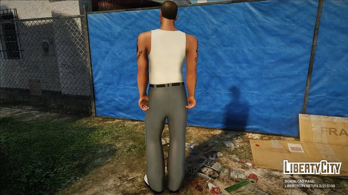 HD skin of Cesar Vialpando from The Definitive Edition / GTA San Andreas