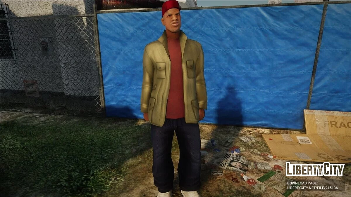 Skin HD Emmet de The Definitive Edition / GTA San Andreas
