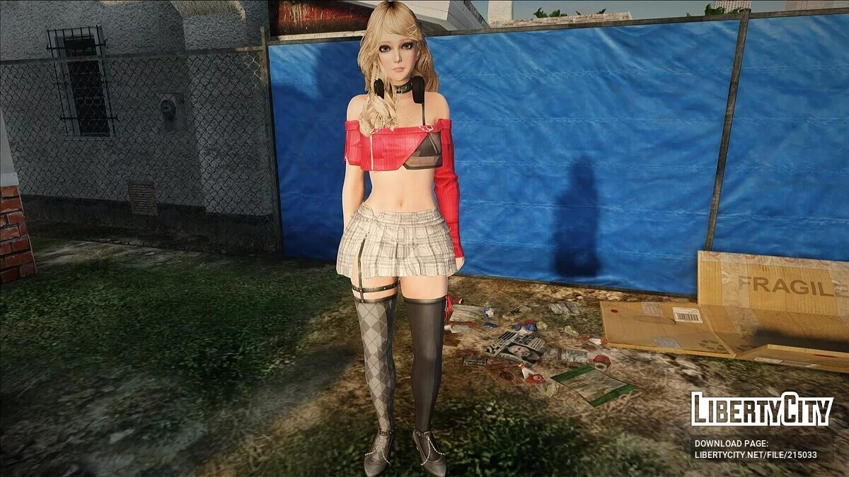 Amy from DOAXVV in a sexy outfit / GTA San Andreas