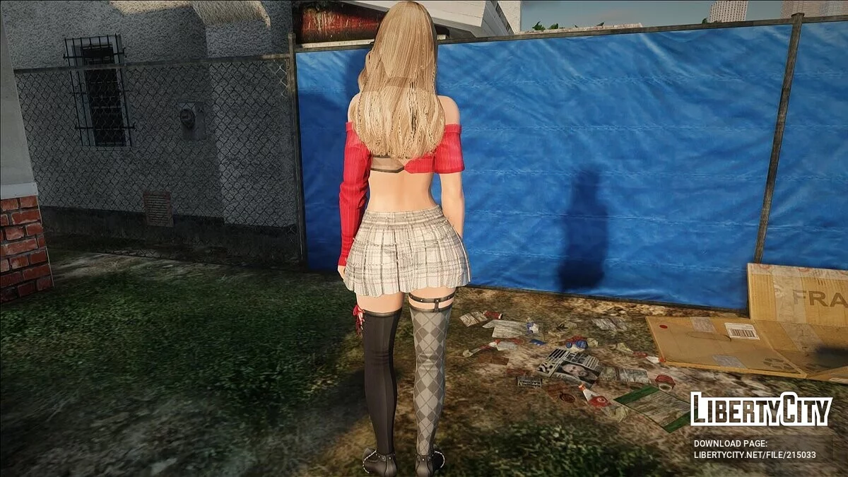 Amy from DOAXVV in a sexy outfit / GTA San Andreas