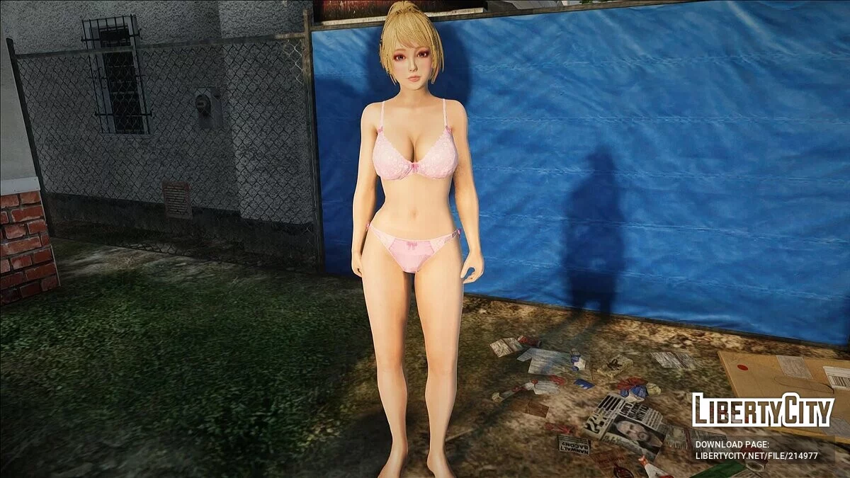 يوكينو من DOAXVV في الملابس الداخلية / جي تي إيه سان أندرياس