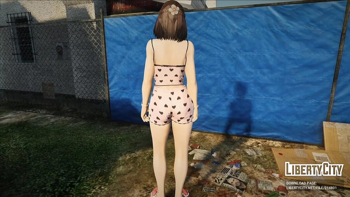 Haruka Momose dari Fatal Frame 5 (Hari Valentine) / GTA San Andreas