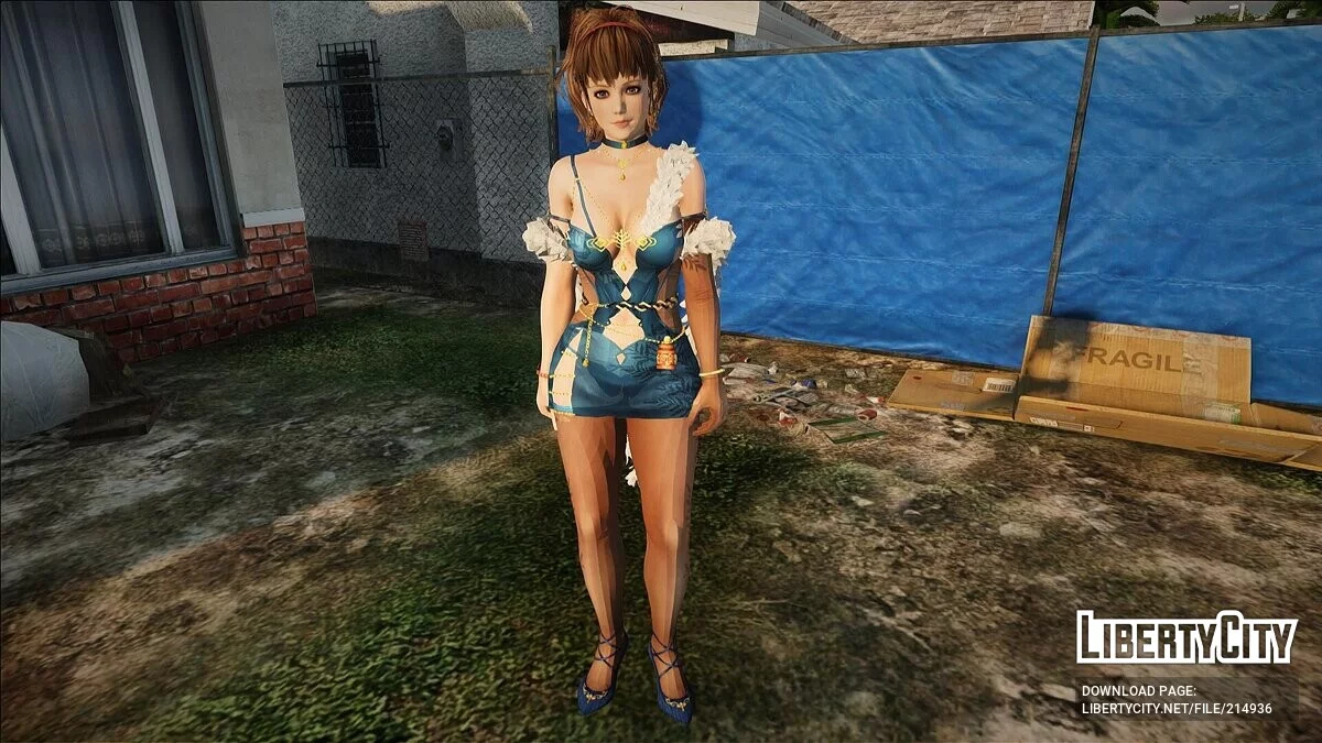 Hitomi from DOAXVVV - Makeup / GTA San Andreas
