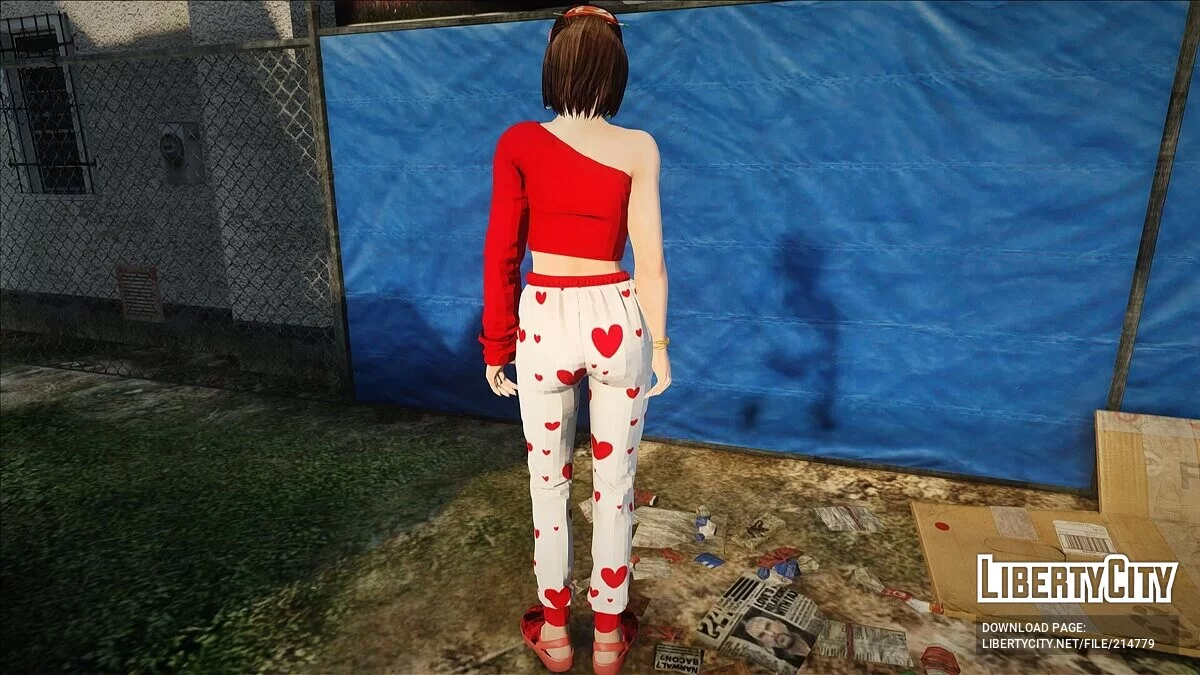 Miku Hinasaki dari Fatal Frame 5 (Hari Valentine) / GTA San Andreas