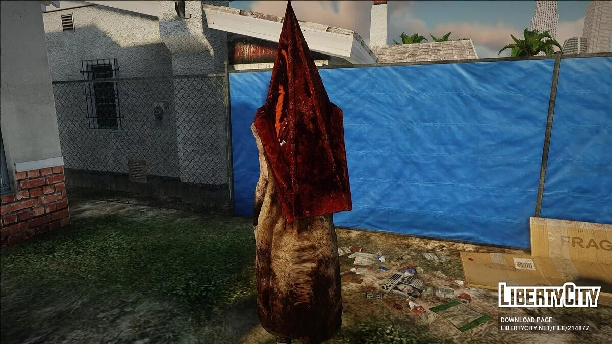 Пірамідоголовий з Silent Hill 2 Remake / GTA San Andreas
