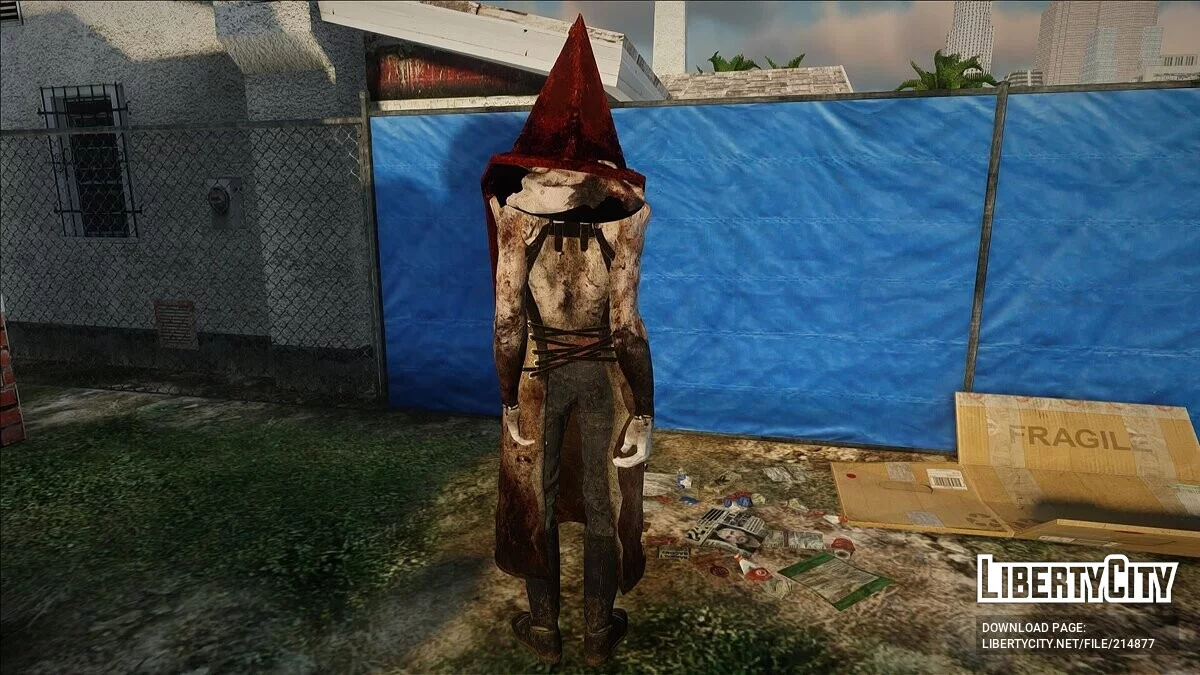 Пірамідоголовий з Silent Hill 2 Remake / GTA San Andreas