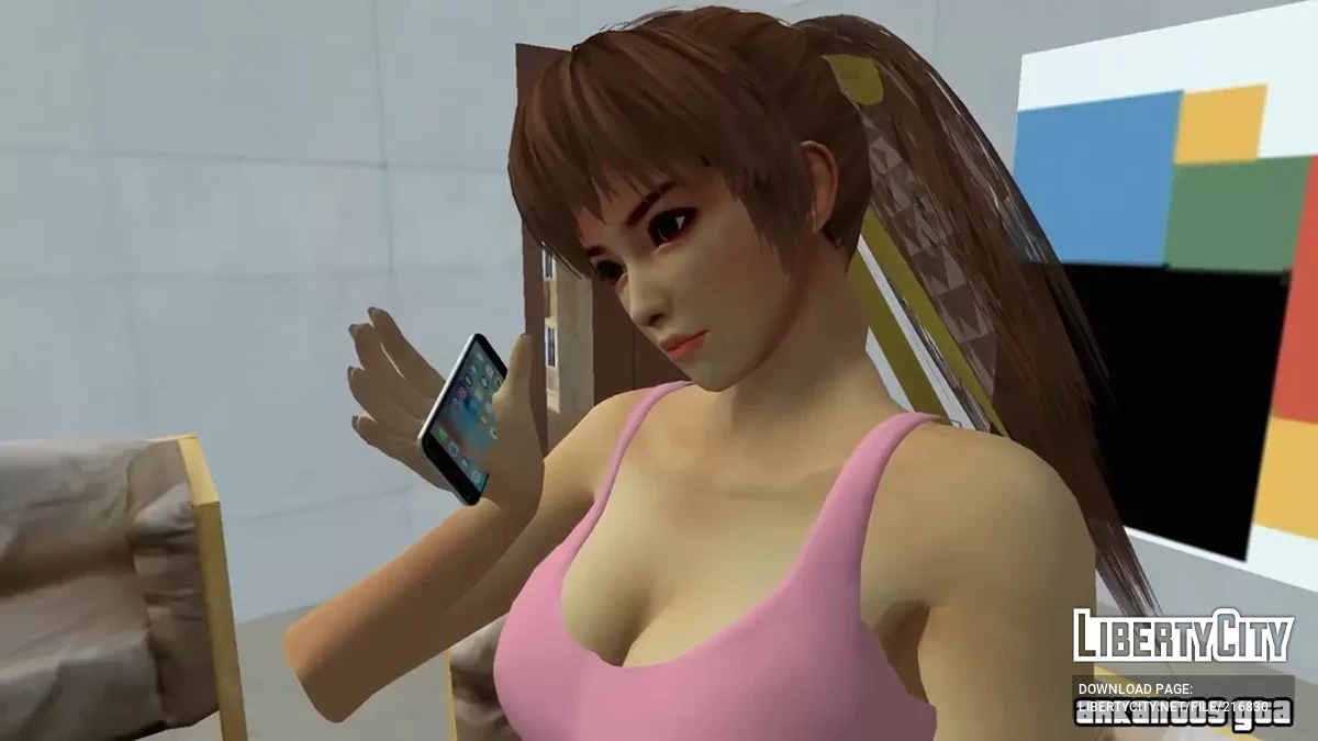 Kasumi im Sportanzug Dead or Alive Xtreme Venus Vacation (DOAXVV) / GTA San Andreas