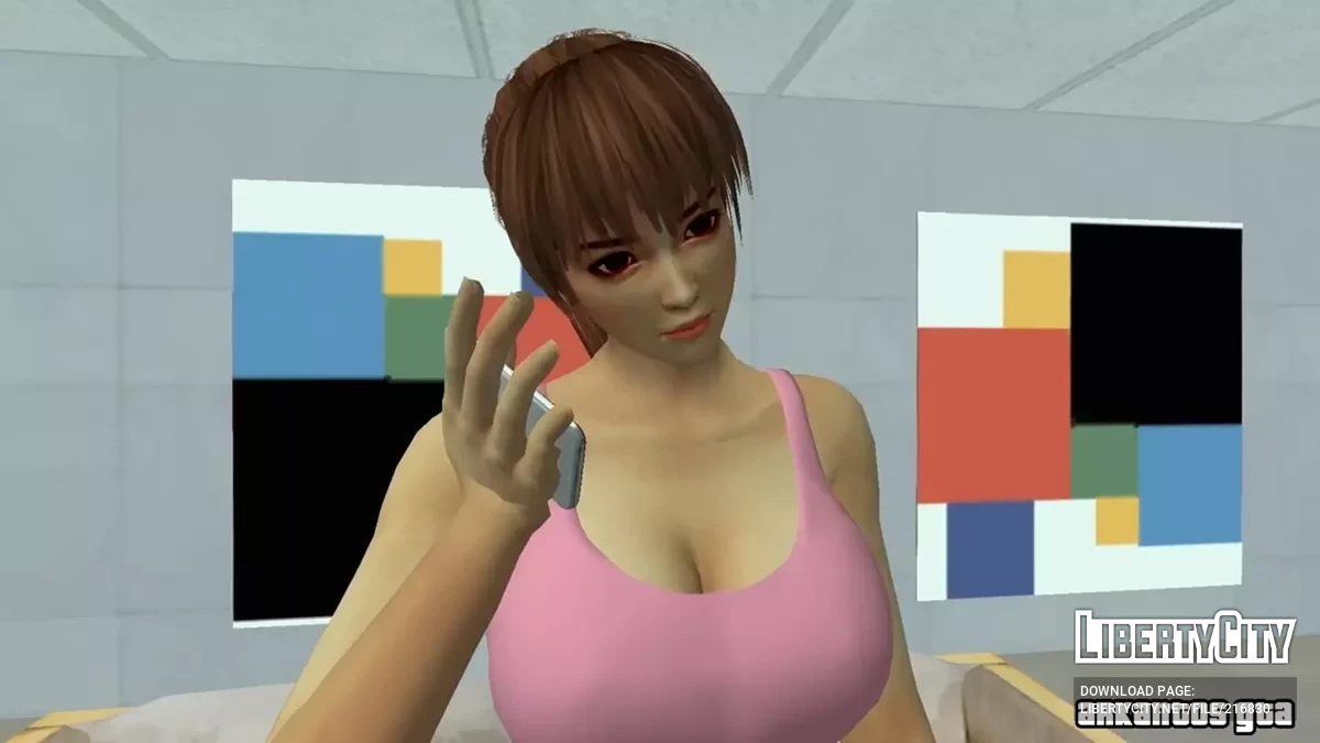 Kasumi im Sportanzug Dead or Alive Xtreme Venus Vacation (DOAXVV) / GTA San Andreas