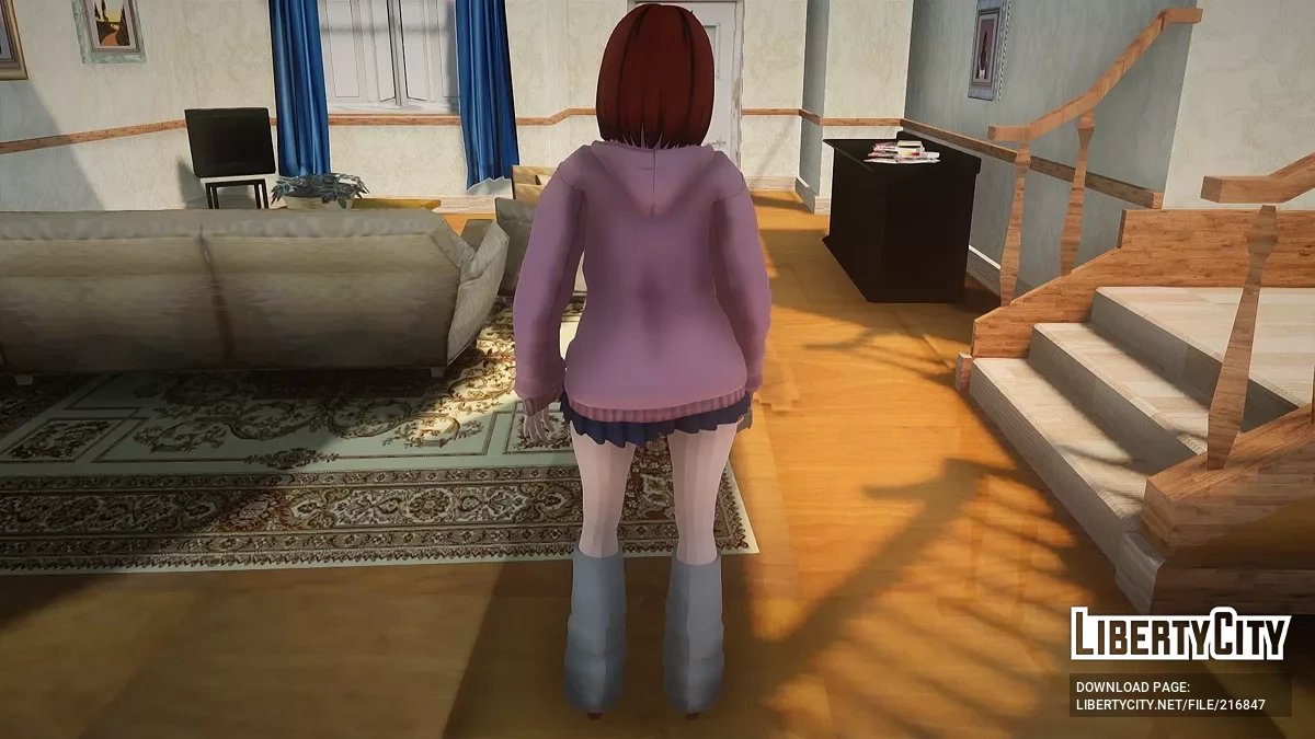Momo Ayase de DandaDan / GTA San Andreas