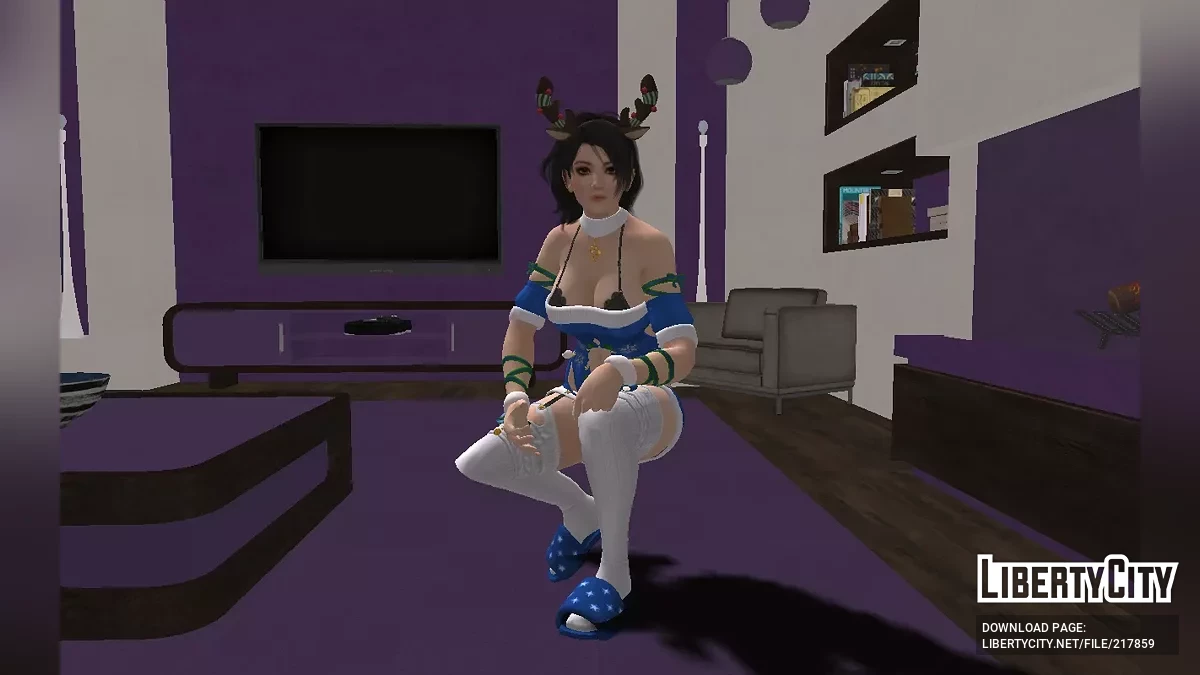DOAXVV Momiji - Outfit für eine süße Weihnachtsnacht / GTA San Andreas
