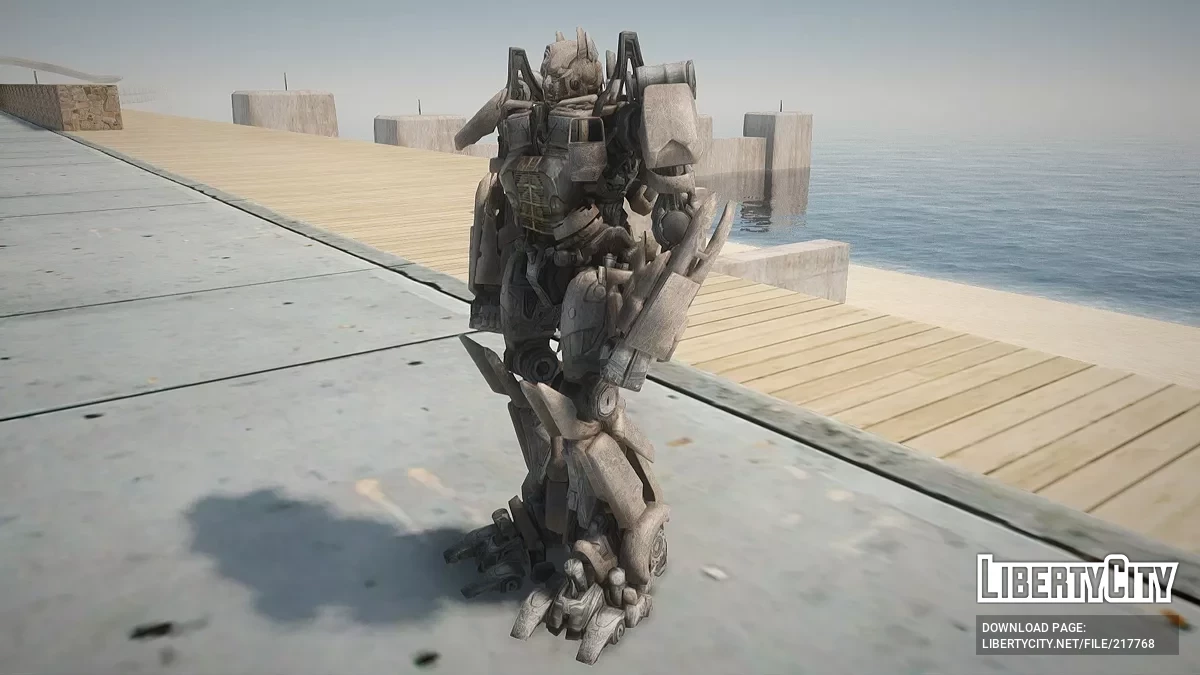 Mode Evasion Optimus Prime / GTA San Andreas