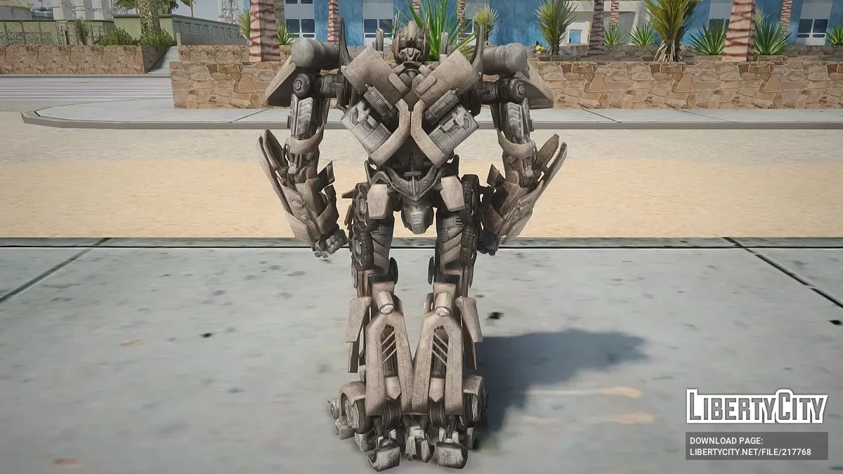 Mode Evasion Optimus Prime / GTA San Andreas