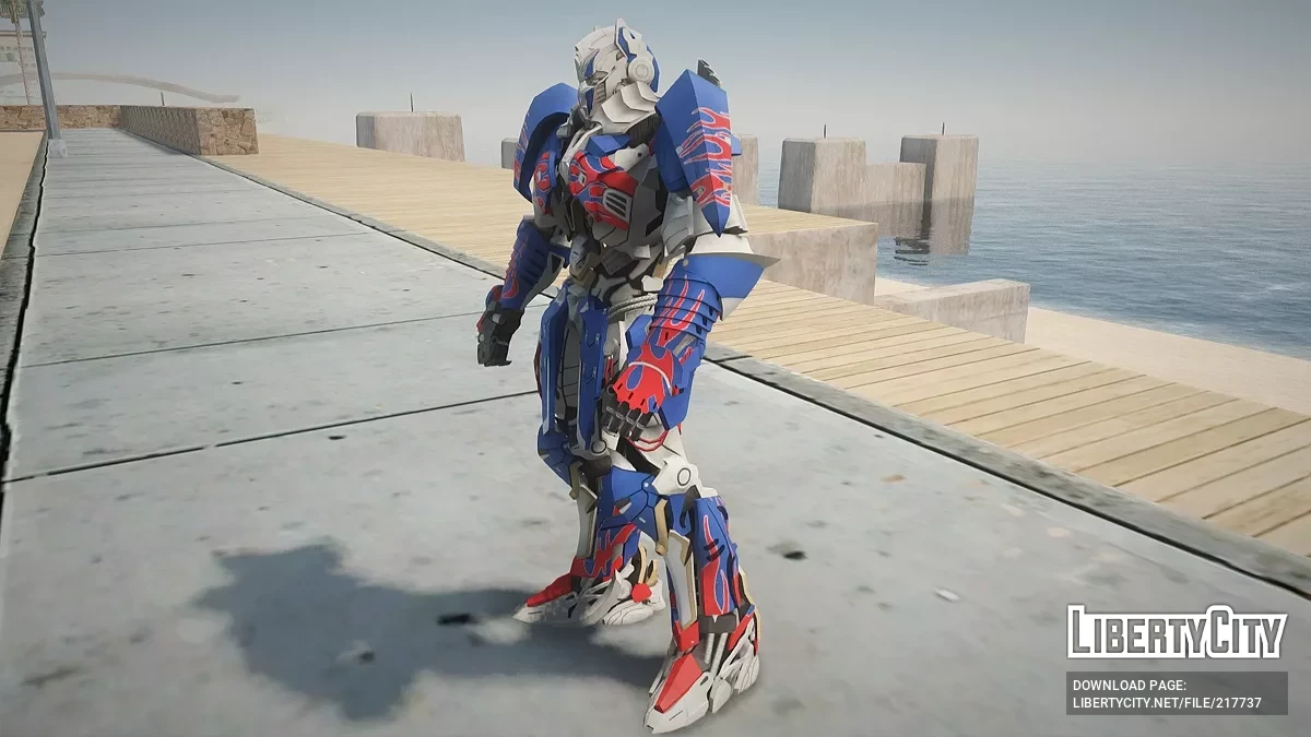 Cavaleiro Optimus Prime / GTA San Andreas