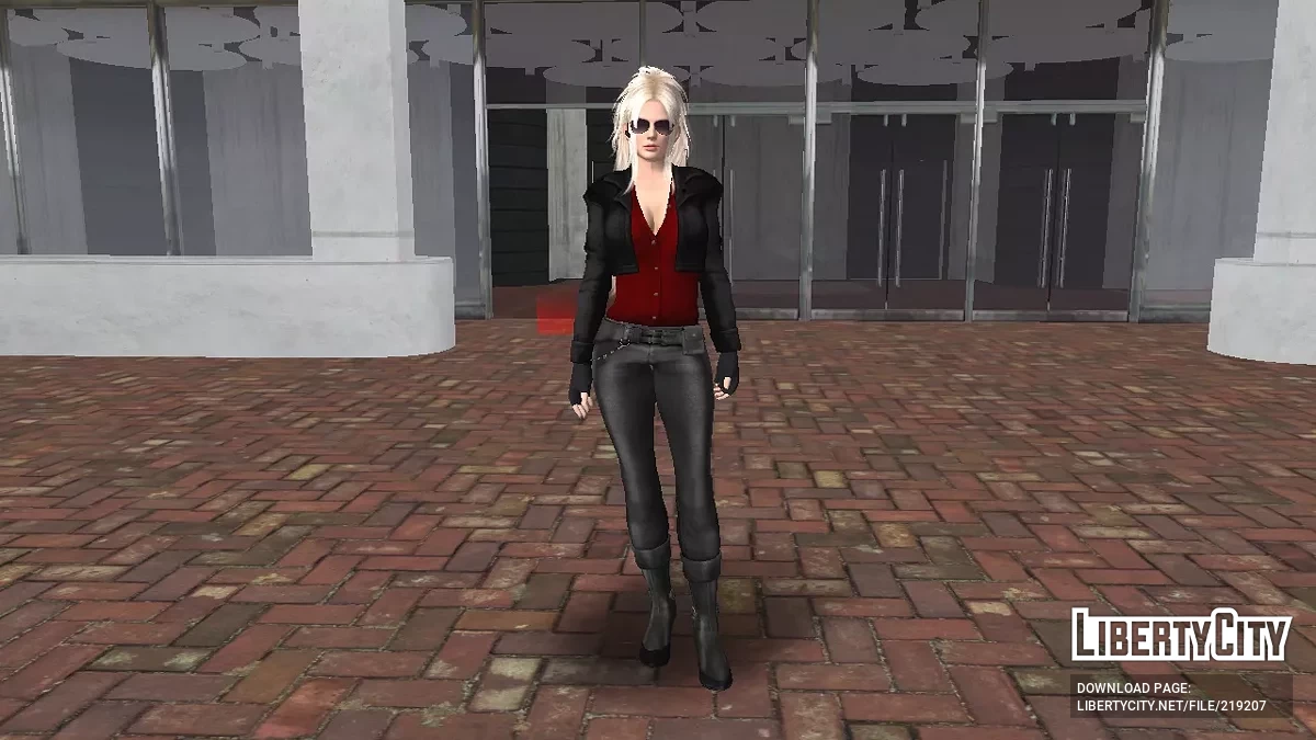 Крісті в костюмі агента / GTA San Andreas