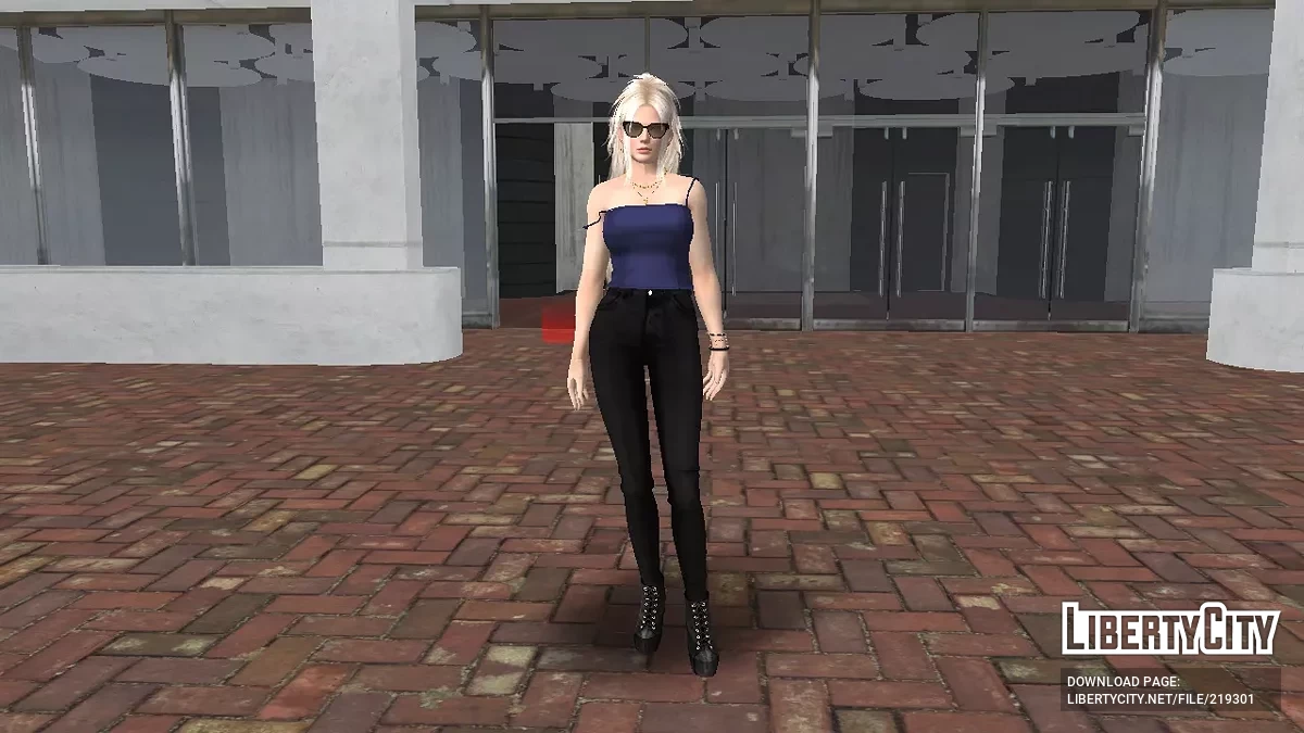 Christie en jeans / GTA San Andreas