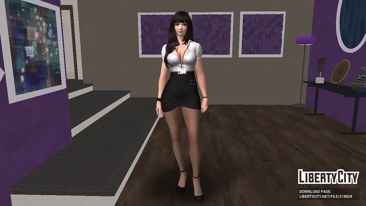 DOA Naotora Li - Secretary Office Wear / GTA San Andreas