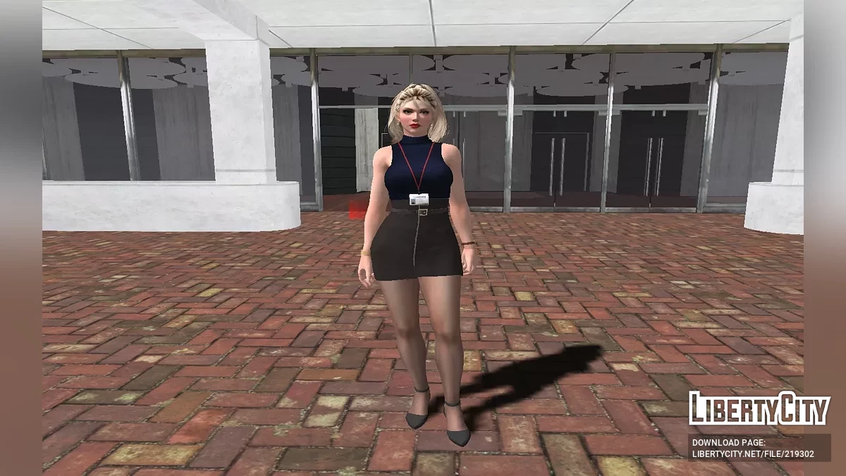 Rachel in Office Wear / GTA San Andreas