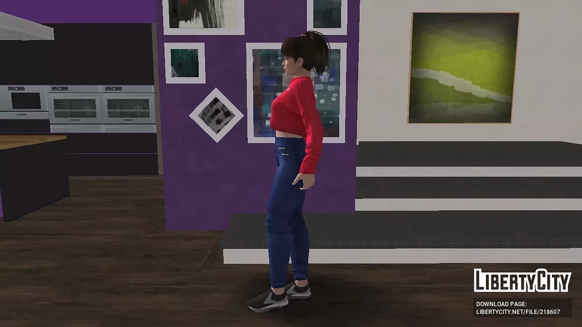 日常服装的雷芳 / GTA San Andreas